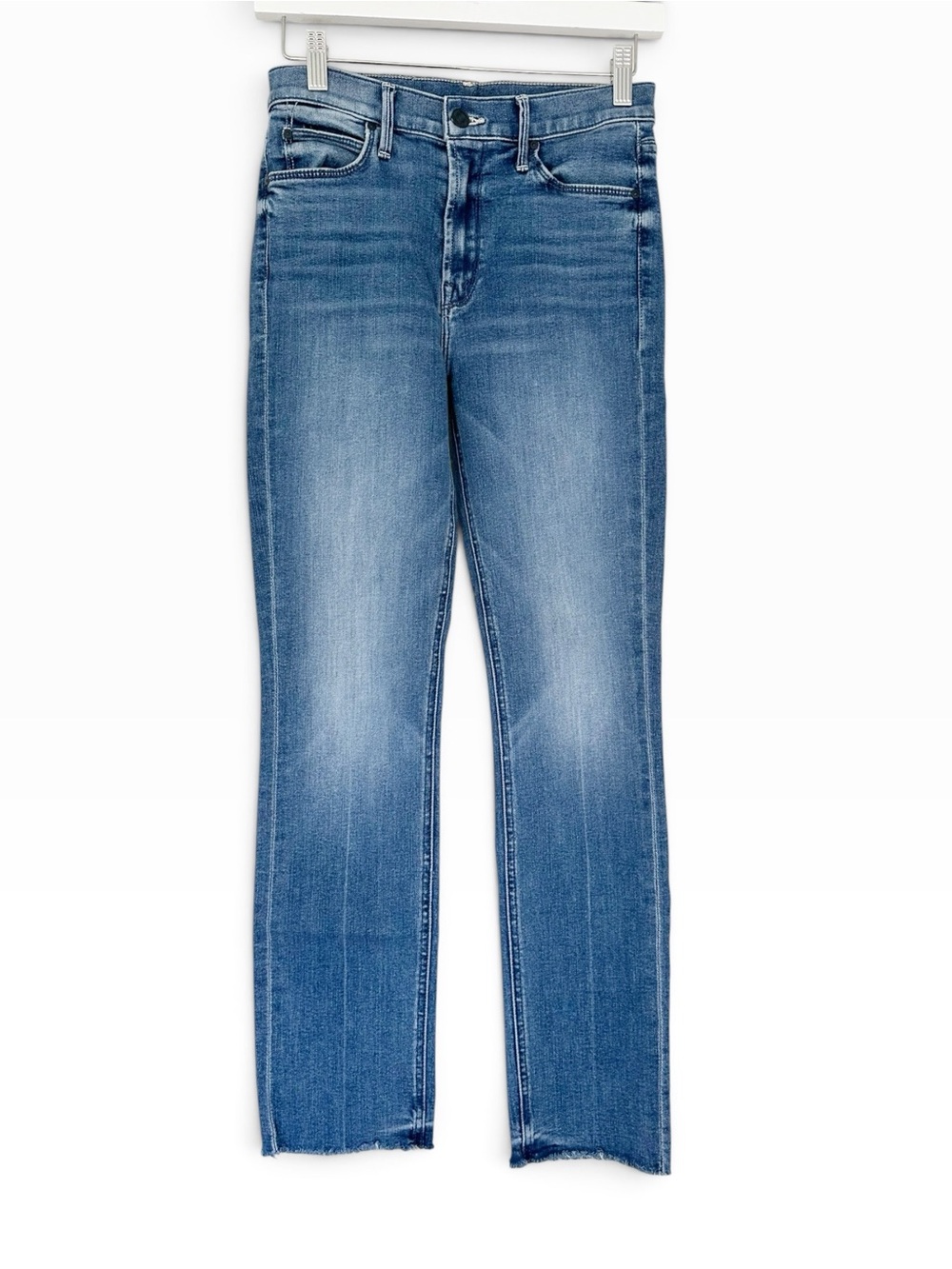 Mother • The Mid Rise Dazzler Ankle Fray